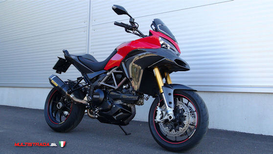 Piero's Custom Modified Multistrada 1200S Sport