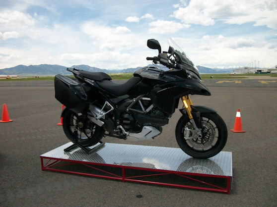 motorbike display stand